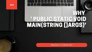 why main method public static void main(String [ ] args) in java. how to java programming write.