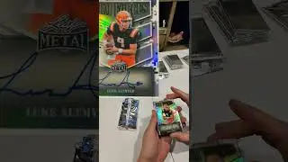 2025 Leaf Metal Case opening #cards #football #rippingpacks #sportscards