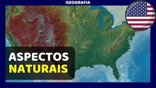 ESTADOS UNIDOS | Relevo, hidrografia, climas e vegeta&ccedil;&otilde;es @proflegeo