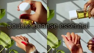 Oil Cleanse Aesthetic ✨ Gentle, minimal, and soothing🤍