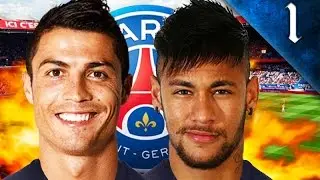 CRISTIANO RONALDO, NEYMAR SIGN! FIFA 17: PSG CAREER MODE EP. 1