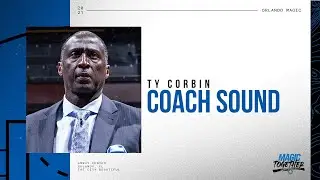 Ty Corbin Pregame Sound vs. Cleveland Cavaliers | Orlando Magic