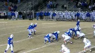 Evansville Memorial Tigers Football vs. Chatard 11/21/08