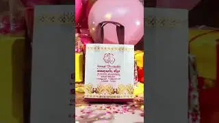 👶 Baby shower return gifts with royal peacock design! Custom printed gift bags trending now! 🎁🦚