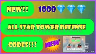 NEW! ALL STAR TOWER DEFENSE SIMULATOR CODES!!!