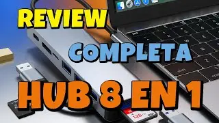 HUB 8 en 1 Review | &iquest;Vale la pena este adaptador multiusos?