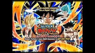 Summoning on New Dokkan Fest Goku banner and Ticket | Test Live Stream | Dragon Ball Z Dokkan Battle