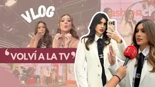 Mi primer d&iacute;a en televisi&oacute;n 📺 - Mi primer video de YouTube 🎥 - Vlog #1 || Krysthel Chuchuca