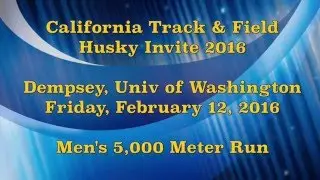 Husky Invite 2016, Ed Cheserek Men's 5,000 Meter Run