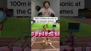 100m in Mario & sonic at the Olympic Games
