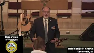 Veterans Day Service 2023 | Col. Steve Wayne USAF | Nov. 12, 2023