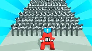 MAX LEVEL in MERGE 'ALPHABET LORE' Run!