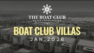 The Boat Club Villas by SRIAS | Aerial View Construction Update &ndash; January 2026