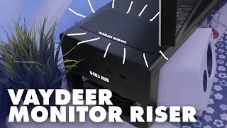 Vaydeer USB3.0 2 Tier Wireless Charging Monitor Stand Review and. Unboxing
