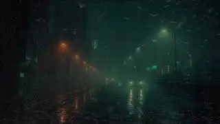 City Rain Sounds All Night 🌧️ Sleep Better, Relieve Stress & Beat Insomnia