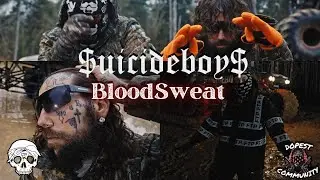 We HAD To Check This Out! | $uicideboy$ - BLOODSWEAT (Music Video) | REACTION