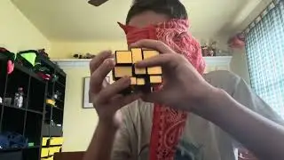 solving a mirror #cube blindfolded is surprisingly difficult  #cubing #rubikscube #solvingpuzzle