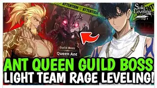 [LIVE] MAX GRINDING LIGHT TEAM GUILD BOSS! NEW STRAT - SOLO LEVELING: ARISE! HUNTERISLIVE