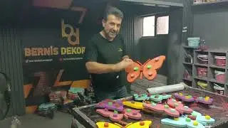 kelebek Yaptık K&ouml;p&uuml;k Tasarım 