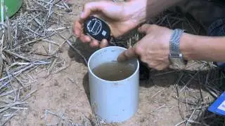 Soil Test 3 - How to measure infiltration