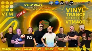 VINYL TRANCE MEMORIES #400 | ADAMO | CHWYTAK | ELMO | JOHNY KI | MADDOG | SZELEST | TOMMI | TJAM |