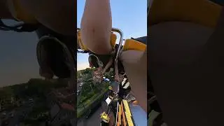 are you brave enough? #thrillride #foire #kermis #kirmes #ferias #fair #powersurge #shorts