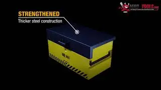 Van Vault 2 Tool Security Vehicle Storage Box 2019 Model (WARNING: Contains flashing images)