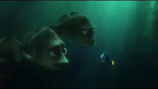 Finding Dory: - Oh, how awful. - Short-term memory loss?