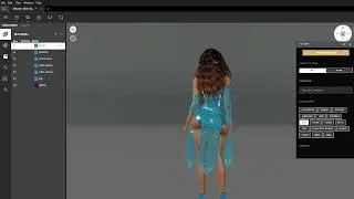 eletric blue dress