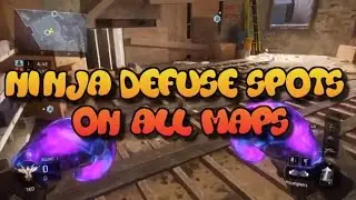 Ninja Defuse spots on all maps BO3