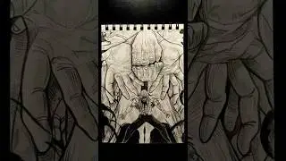 Mahito drawing 🔥🤯 #drawing #youtubeshorts #shorts #trending #viral #jjk #mahito #anime