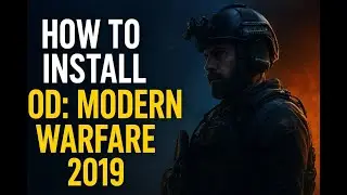 How to install cod modern warfare 2019 in Sinhala Tutorial...
