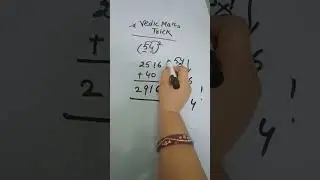 #vedictrick #vedicmathstricksforfastcalculation #one sum three tricks 😄#squaretrick #ssccgl#yt
