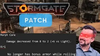 Stormgate's first Balance Patch!