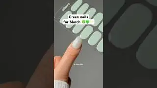 Which one would u pick?🍀 #greennails #springnails #pastelnails #diynails #ohora #nailsinspo