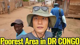 Walking Streets of the Poorest Area in DR Congo: No Foreigners Visit (Episode 1)