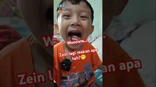 Makan permen mint 😍 #zhazeinfamily #zhafranzein