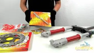 Produktvideo Gabel Malossi F32S & PM Monster Fork Gilera Runner | scooter-prosports.com