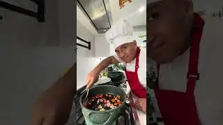 How to make chicken tomatoes brown rice rose beans