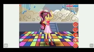 Dance Magic Sunset Shimmer Dress Up