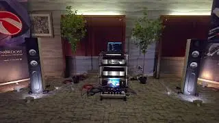 Nordost Room with Raidho and Moon by Sim Audio at Capital Audio Fest 2025