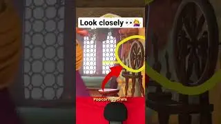 Hidden Behind Rapunzel 👀 #disney #disneymovies #tangled