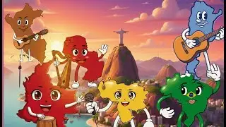The Latin America Song! 🌎💃 South & Central America (Spanish & Portuguese Anthem)