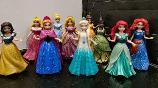 Disney Princesses vs Kuromi & Hello Kitty bag unboxing Satisfying ASMR DIY doll dress Miniature