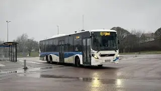 Linje 500 från Klunkhyttan till Karlskoga busstation