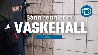 Koch-Chemie Hallenreiniger - Rengj&oslash;ring av vaskehall