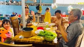 Vlog38: ốc len xào dừa ,gỏi cuốn tôm thịt chấm mắm nêm  làm theo cách thì chỉ có sạch nồi cơm.
