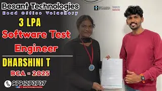 Best Software Testing Course in Chennai | 100% Placement | Besant Technologies Velachery