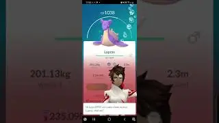 Pokemon Go ULTRA RARE SHINY LAPRAS ✨️