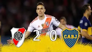 River 2 vs Boca 0 - Semifinal Ida Copa Libertadores 2019 - Partido Completo HD